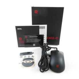 美品 BenQ ベンキュー ZA12-C 有線 ゲーミングマウス 1点 ブラック FPS eスポーツ PC周辺機器 HY422C 【中古】