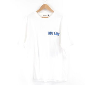 UNDERCOVER アンダーカバー OUT LAW TEE (UC1B3809) 半袖Tシャツ 1点 ホワイト 2 コットン100% メンズ AY3826A67 【中古】