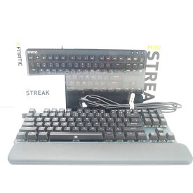 Fnatic Gear フナティックギア MINI STREAK US RED SILENT 有線 ゲーミングキーボード FPS eスポーツ PC周辺機器 HY802 【中古】