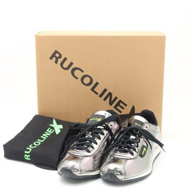 未使用 RUCO LINE ルコライン スニーカー 22.5cm ローカット レディース AT71C 【中古】