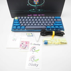 美品 Ducky ダッキー one 3 mini 60% ゲーミングキーボード FPS eスポーツ PC周辺機器 HY971 【中古】