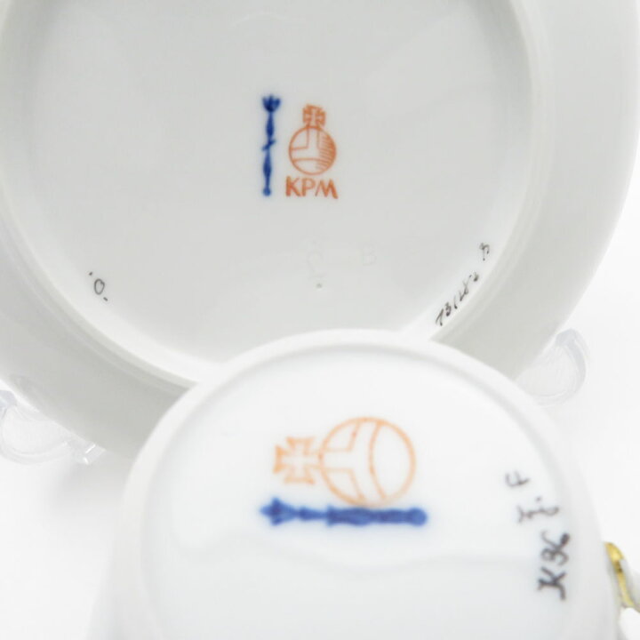 楽天市場】美品 KPM BERLIN KPMベルリン ロカイユ フラワーブーケ 