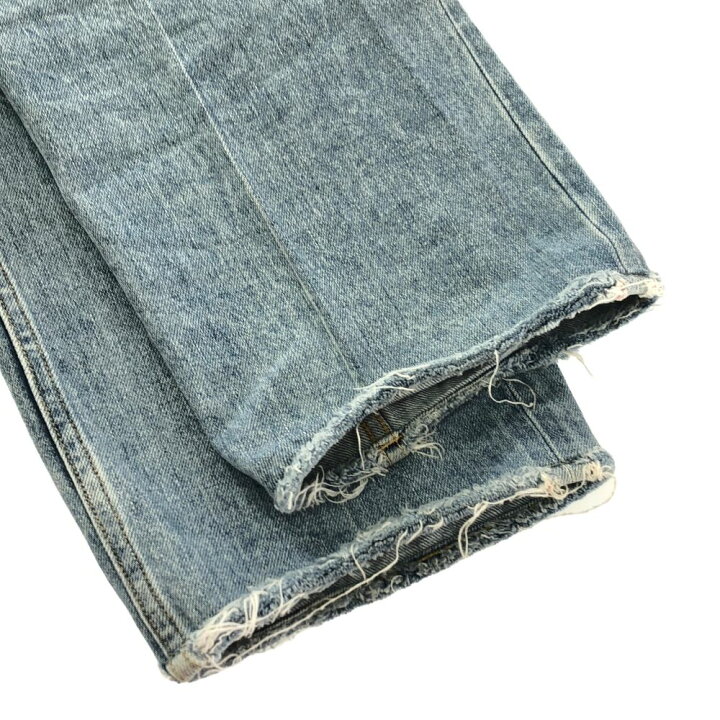 美品 Drawer ドゥロワー ワイド テーパード デニムパンツ ジーンズ  