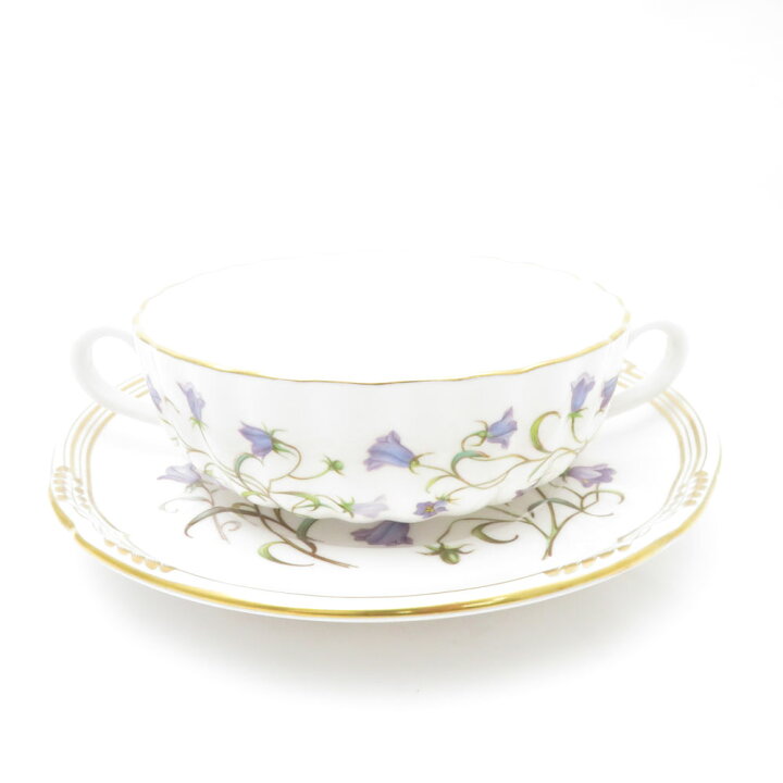 楽天市場】美品 SPODE スポード カンパニュラ スープカップ＆ソーサー 