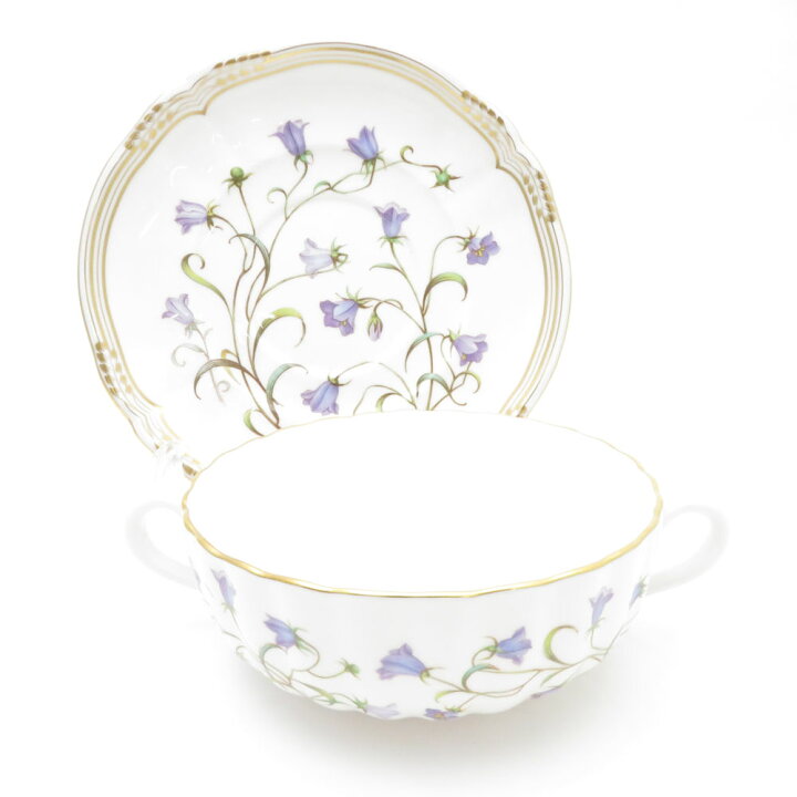 楽天市場】美品 SPODE スポード カンパニュラ スープカップ＆ソーサー 