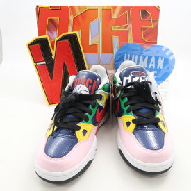 未使用 NIKE ナイキ NIGO ニゴー Air Force 3 Low SP Navy" エアフォース3 ロー" スニーカー 24cm - HQ1458-400 ヒールロゴNIGO コラボシューズ AU2916 【中古】