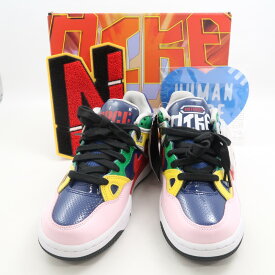 未使用 NIKE ナイキ NIGO ニゴー Air Force 3 Low SP Navy" エアフォース3 ロー" スニーカー 24cm - HQ1458-400 ヒールロゴNIGO コラボシューズ AU2918 【中古】