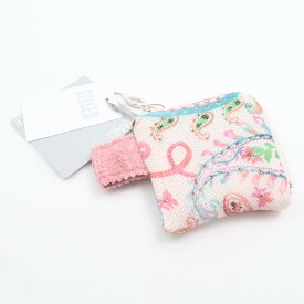 未使用 FEILER フェイラー スクエアポーチ ミニ 小物入れ ハンドウォッシャブル レディース AU3013 【中古】