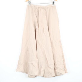 美品 Mila Owen ミラオーウェン 2025福袋 スカート F レーヨン100％ プリーツ ロング丈 レディース AT1484A38 【中古】