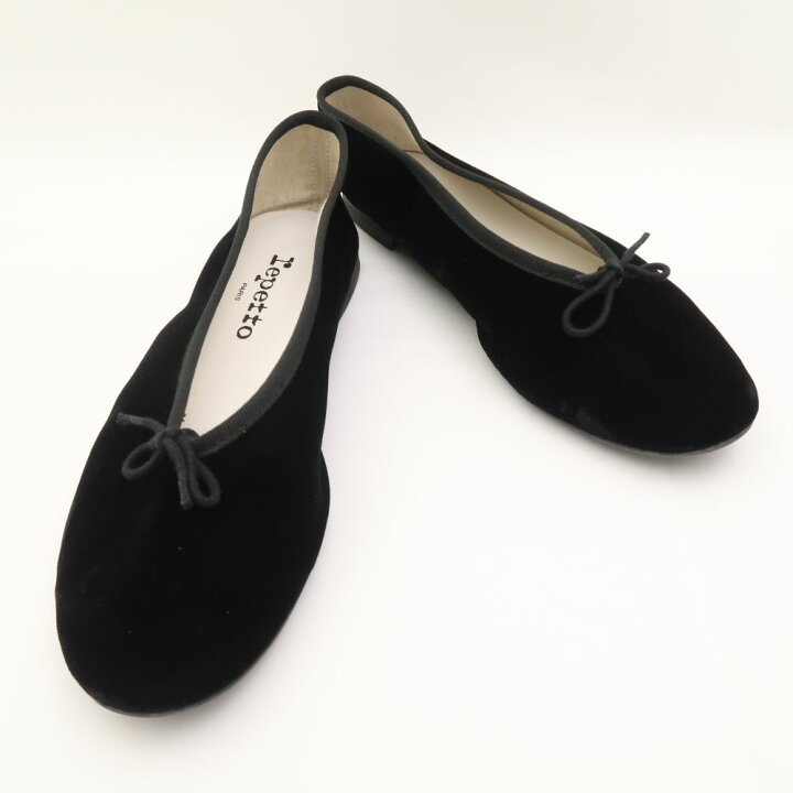 楽天市場】美品 repetto レペット バレエシューズ 36 ベロア フラット 
