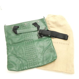 BOTTEGA VENETA ボッテガヴェネタ 273312 イントレチャート 2WAY トートバッグ ハンド ショルダー A4サイズ メンズ AK389W1 【中古】