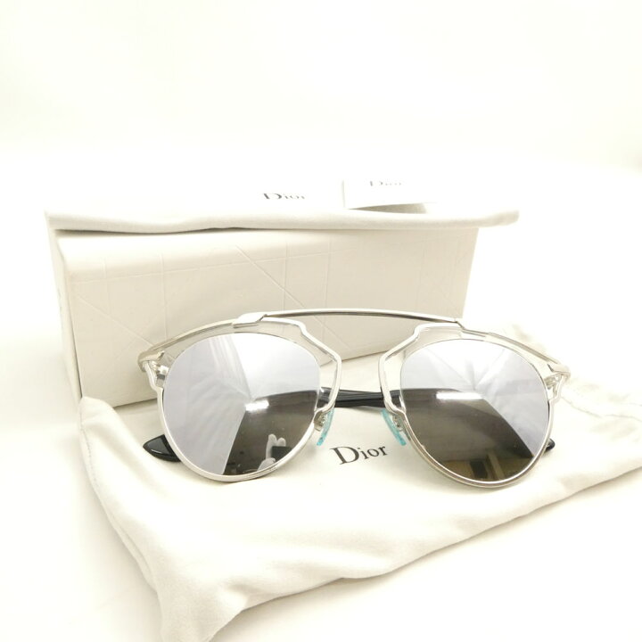 楽天市場】美品 Christian Dior ディオール DiorSoReal サングラス 48  