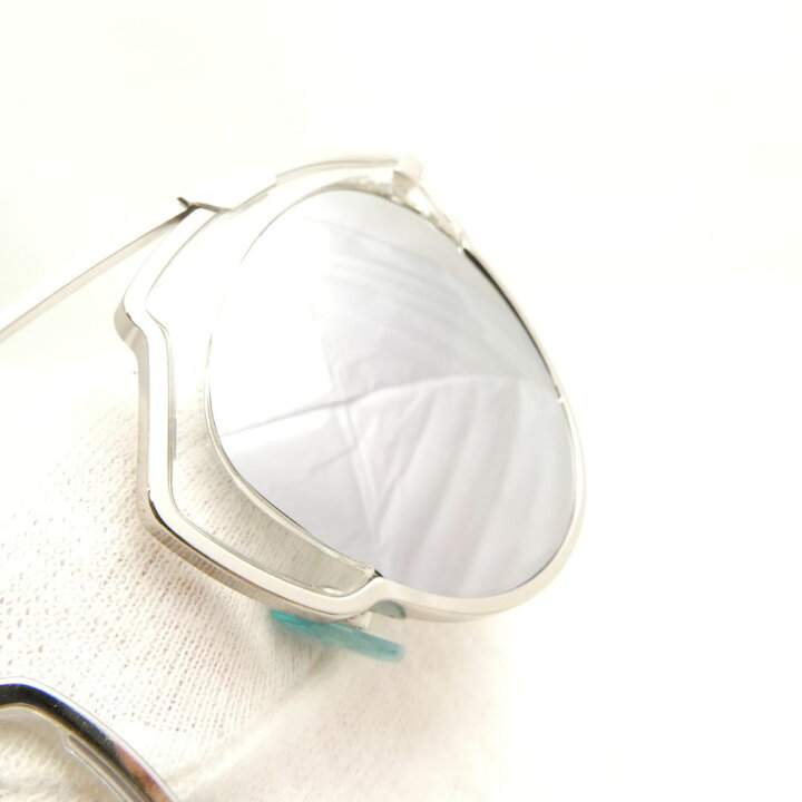 楽天市場】美品 Christian Dior ディオール DiorSoReal サングラス 48  