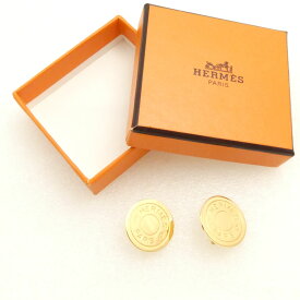 美品 HERMES エルメス セリエ 両耳イヤリング 2点 イヤーカフ ヴィンテージ レア レディース AY6914W1 【中古】