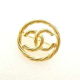 美品 CHANEL シャネル ブローチ ココマーク ヴィンテージ レア 希少 兼用 AY6917W1 【中古】
