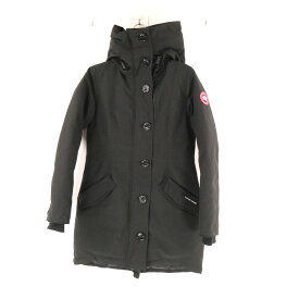 美品 CANADA GOOSE カナダグース 2580LA ROSSCLAIR PARKA ロスクレアパーカー ダウンコート S ポリエステル他 アウター 防寒着 レディース AO3445W1 【中古】