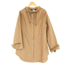 美品 Smaxmara エスマックスマーラ シャツ 36 155/80A コットン100％ 長袖 レディース AY7651A66 【中古】