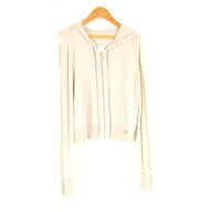 FOXEY BOUTIQUE フォクシー 42122 Sheer Parker シアー パーカー 38 Sサイズ相当 レーヨン他 長袖 ダブル…