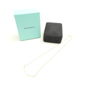 美品 TIFFANY＆Co. ティファニー ティファニー T スマイル ペンダント イエローゴールド ダイヤモンド スモール ネックレス レディース AM8691W1 【中古】