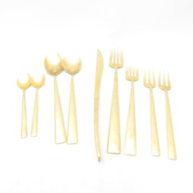 Cutipol クチポール DUNA デュナ カトラリー 9点 セット ナイフ フォーク スプーン SM5149R1 【中古】