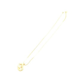 美品 Dior ディオール ネックレス CDロゴ ペンダント レディース AO3857 【中古】
