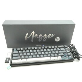 美品 LUMINKEY Magger 68 HE Pro S ゲーミングキーボード 有線 Ano-Black 英語配列 PC周辺機器 HU1940 【中古】