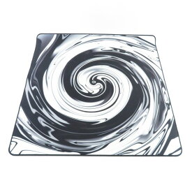 美品 Gamesense ゲームセンス Radar Mousepad Black White L 3mm ゲーミングマウスパッド 500×500×3mm FPS HY348C 【中古】