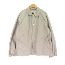 美品 BEAUTY&YOUTH UNITED ARROWS ユナイテッドアローズ コーチジャケット 1点 グレー S コットン他 Blousons ブルゾン アウター グレージュ メンズ AU1763A18 【中古】