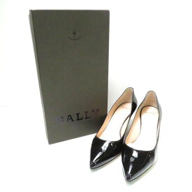 BALLY バリー パンプス ブラック系 36.5 AY2782C 【中古】