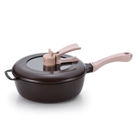 【公式】 レミパン 24cm 平野レミ 監修 フライパン キッチン 鍋 深型 IH ガス 対応 両用 フッ素加工 軽量 蓋 立つ 蓋付き 万能フライパン 揚げ物 remy レミー