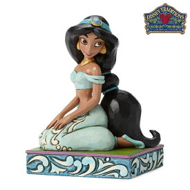 ジャスミン Jasmine Personality Pose【Disney Traditions】ディズニー フィギュア 置物 アラジン Aladdin プリンセス JIM SHORE ジムショアー 彫像 木彫り風 インテリア ギフト プレゼントEnesco社認定 日本正規総代理店 #4050411