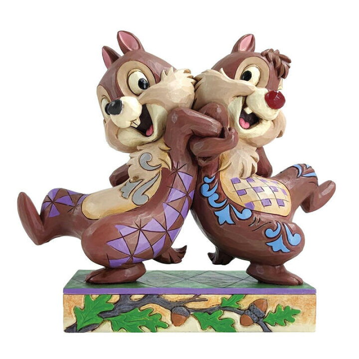 楽天市場】チップとデール バックトゥバック【Disney Traditions 
