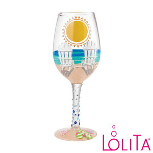 Lolita ���C���O���X SUN ON THE BEACH�����[�^ �n���h�y�C���g �O���X wine glass �v���[���g ������� �M�t�g �L���[�g �|�b�v �A�����J �Z���u���p �u�����hEnesco�ДF�� ���{���K���㗝�X #6009213