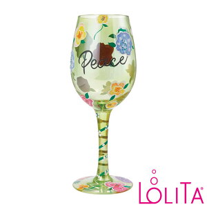 Lolita ���C���O���X PEACE�����[�^ �n���h�y�C���g �O���X wine glass �v���[���g ������� �M�t�g �L���[�g �|�b�v �A�����J �Z���u���p �u�����hEnesco�ДF�� ���{���K���㗝�X #6009228