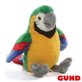 Tweetums パロット Tweetums Parrot, 9"【GUND ガンド】ぬいぐるみ オウム コンゴウインコ こんごういんこ 鳥 とり トリ 手触りふわふわ ヌイグルミ リアル カラフルGUND社認定 日本正規総代理店 #12035