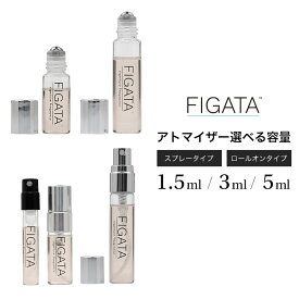 [FIGATA]ミニ香水 原材料/ ブルーミング ブーケ オードトワレ 香水 お試し 選べる 容量 1.5ml 3ml 5ml スプレー ロールオン アトマイザー ネコポス