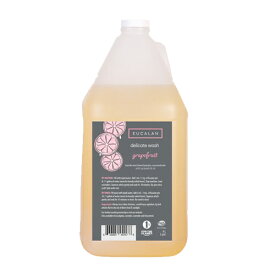 【EUCALAN グレープフルーツ】 【4Lサイズ】【送料無料】 ユーカラン　デリケート洗剤　エコ洗剤　天然エッセンシャルオイル　エコフレンドリー　ウール　カシミア　シルク　ランジェリー　ニット　ぬいぐるみ　洗濯洗剤