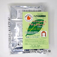 ヘナ 白髪染め ナチュラルヘナ ヘナカラー 天然 100% ( 100g×5個 ) ヘアカラー ヘアダイ へな 天然成分 …