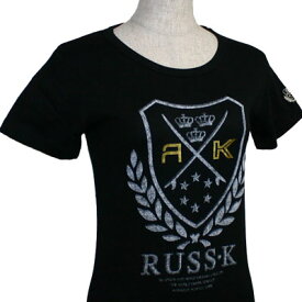 RUSS-K(ラスケー)_レディース_半袖Tシャツ【ブラック(09)】_312028624