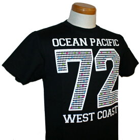 OCEAN PACIFIC（オーシャンパシフィック）_メンズ_半袖Tシャツ【ブラック(BK)】_539511