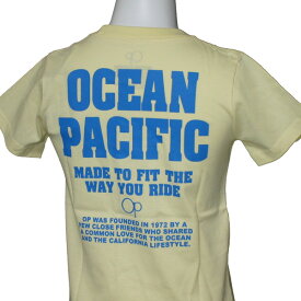 OCEAN PACIFIC（オーシャンパシフィック）_キッズ_半袖Tシャツ【イエロー(LYL)】_562852