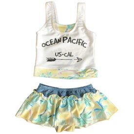 OCEAN PACIFIC（オーシャンパシフィック）_キッズ_女児_水着【イエロー(YEL)】_567-801