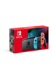 【中古】Nintendo　Switch　Joy－Con（L）　ネオンブルー／（R）　ネオンレッド　（HAD－S－KABAA）