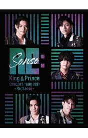【中古】【Blu−ray】King　＆　Prince　CONCERT　TOUR　2021−Re：Sense−　初回限定盤　三方背ケース・フォトブック付 / King　＆　Prince【出演】
