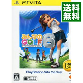 【中古】PSVITA みんなのGOLF　6　PlayStation　Vita　the　Best