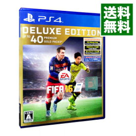 【中古】PS4 FIFA　16　DELUXE　EDITION　［DLコード使用・付属保証なし］