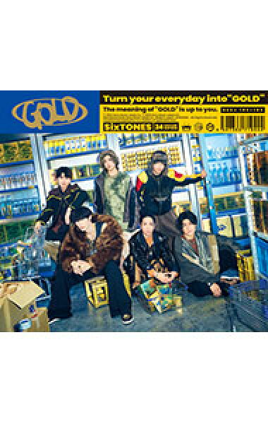 【中古】【ＣＤ＋Ｂｌｕ－ｒａｙ　ＢＯＸ付】ＧＯＬＤ　初回盤Ｂ / ＳｉｘＴＯＮＥＳ
