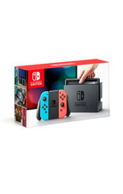 【中古】Nintendo　Switch　ジョイコン（L）ネオンブルー　（R）ネオンレッド　（HAC−S−KABAA）
