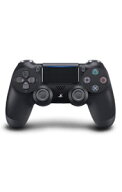 【中古】ワイヤレスコントローラー　DUALSHOCK4　ジェット・ブラック　（CUH－ZCT2J）