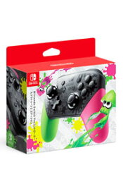 【中古】Nintendo　Switch　Proコントローラー　スプラトゥーン2　エディション